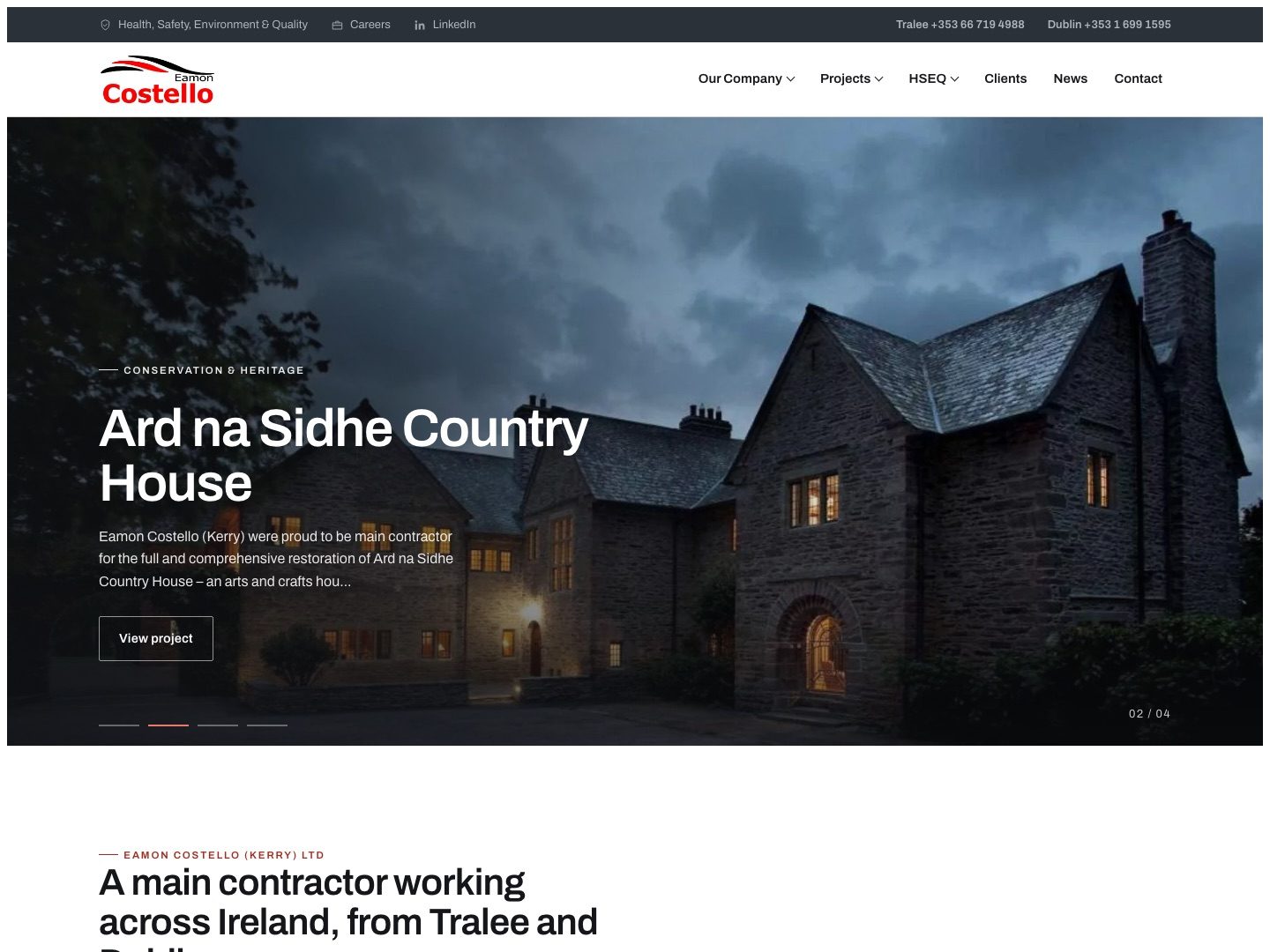 The new eckerry.com home page