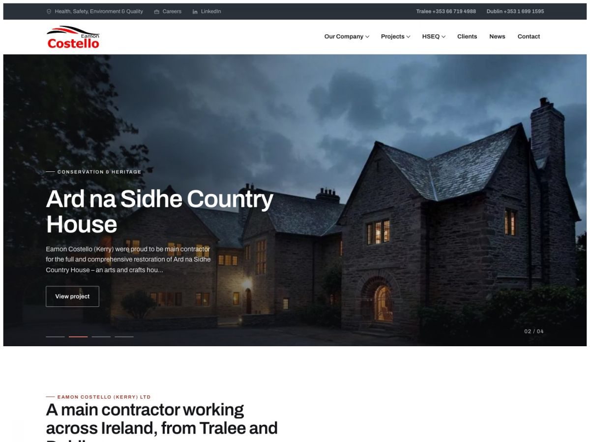 The new eckerry.com home page