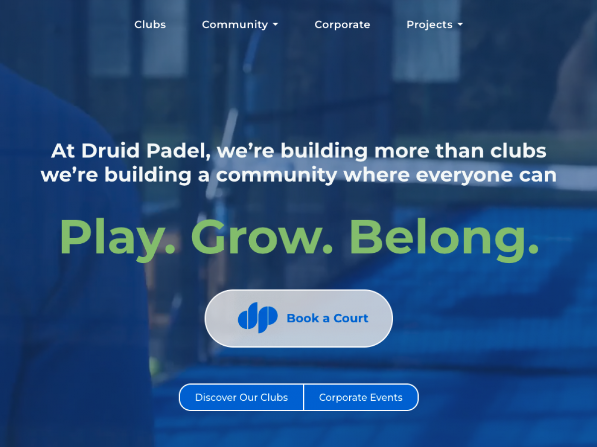 druidpadel website
